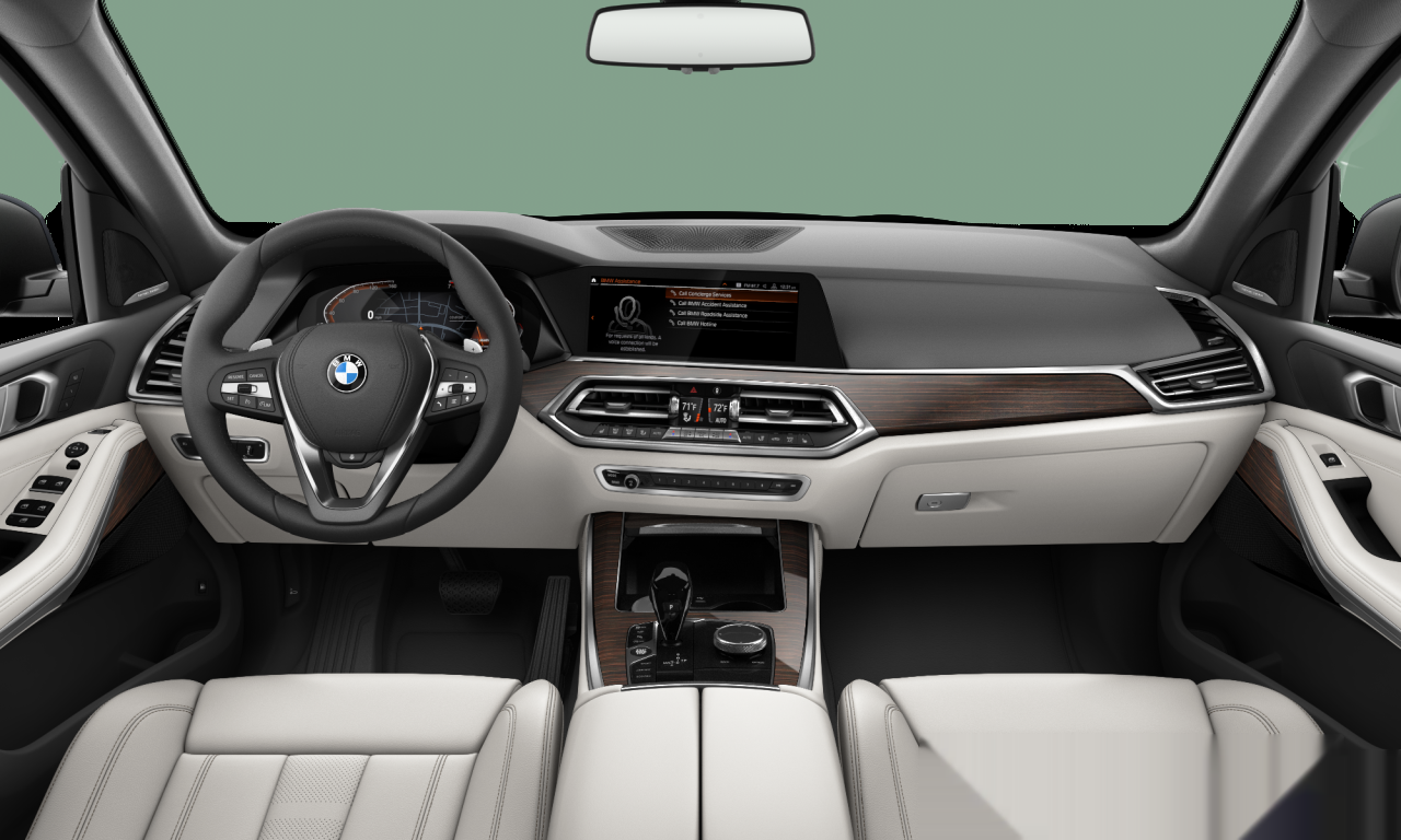 Interior of BMW X5 xDrive40i (G05), VIN 5UXCR6C5XKLL37465