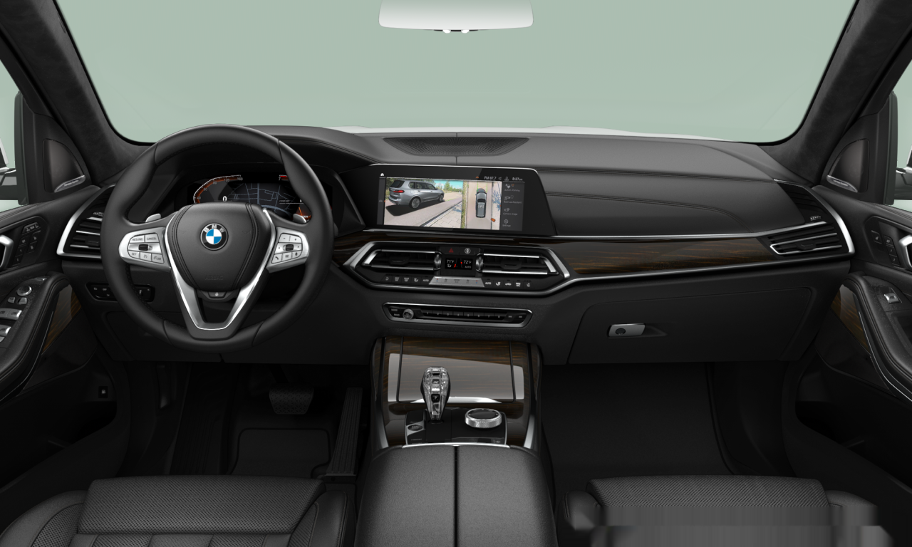 Interior of 2019 BMW X7 xDrive40i (G07), VIN 5UXCW2C03L9A00952