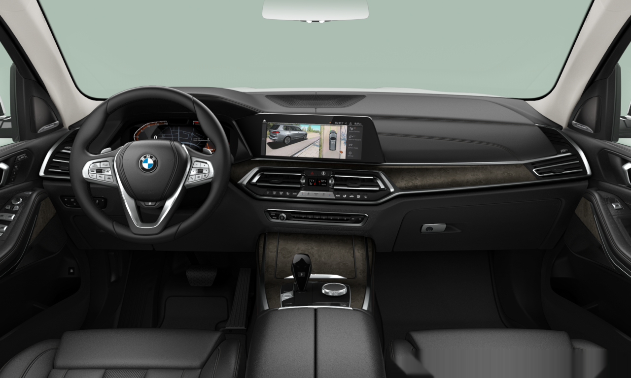 Interior of BMW X7 xDrive40i (G07), VIN 5UXCW2C04M9F64000