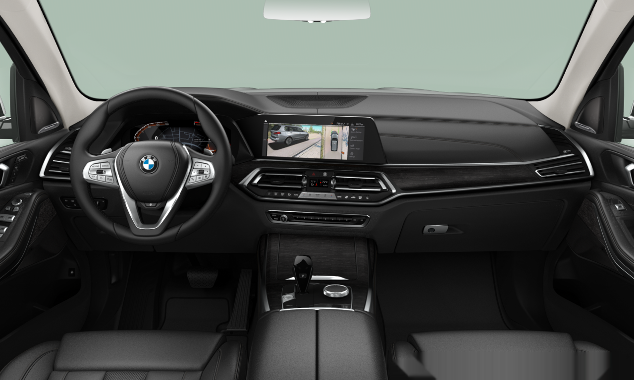 Interior of 2019 BMW X7 xDrive40i (G07), VIN 5UXCW2C05L9B00065