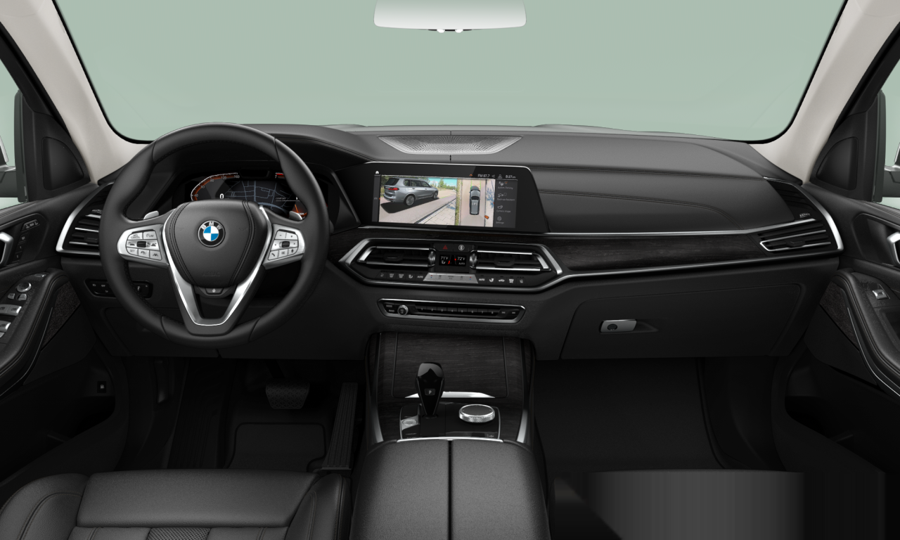 Interior of BMW X7 xDrive40i (G07), VIN 5UXCW2C08L9B95107