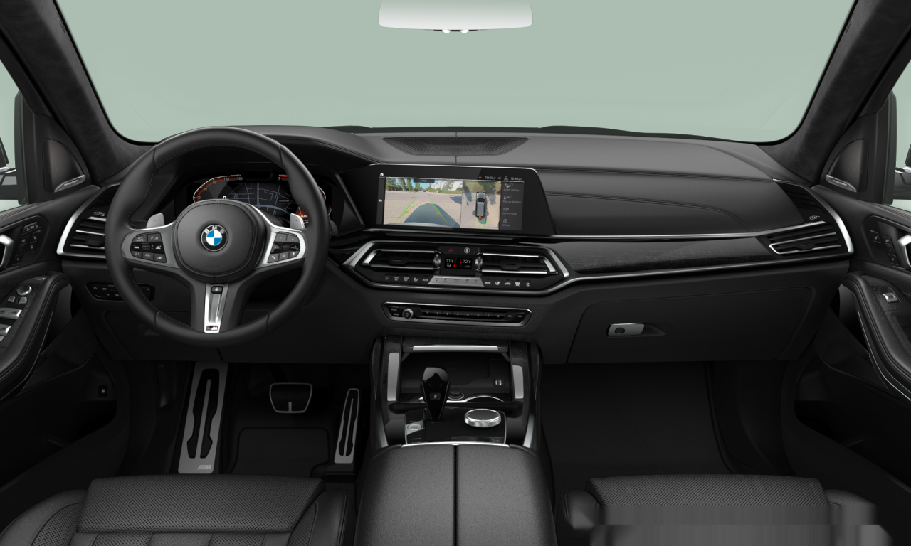 Interior of BMW X7 xDrive40i (G07), VIN 5UXCW2C52KL086264