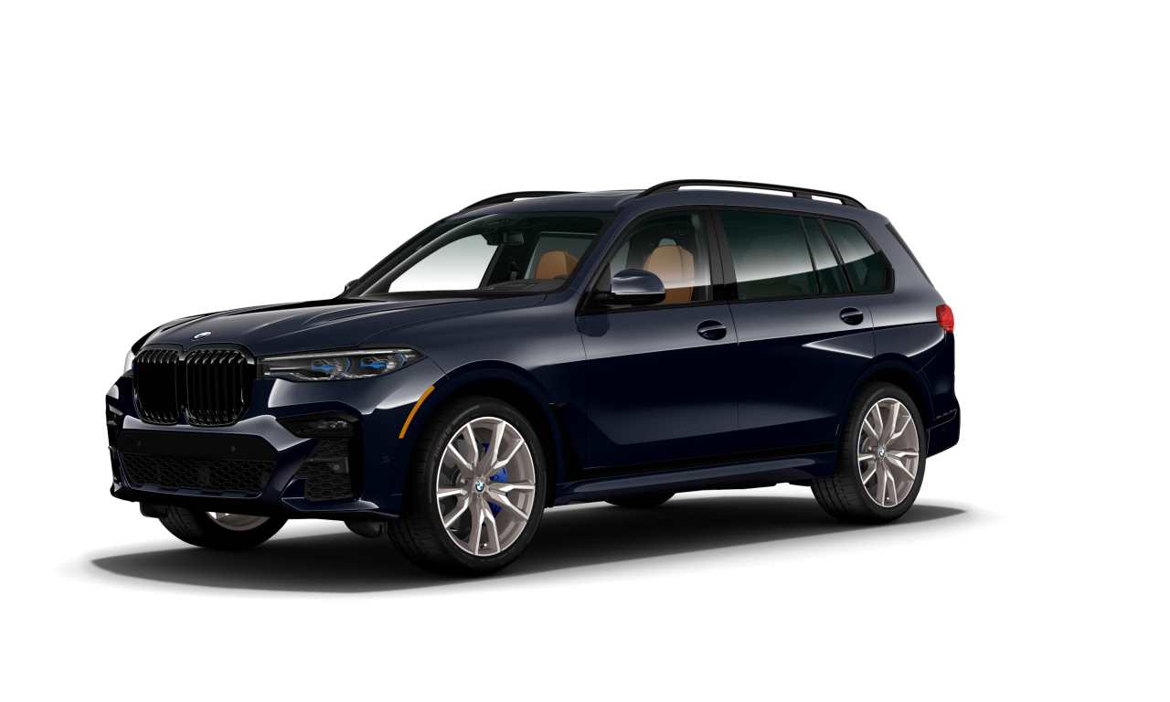 Exterior of 2022 BMW X7 M50i (G07), VIN 5UXCX6C01N9J79108