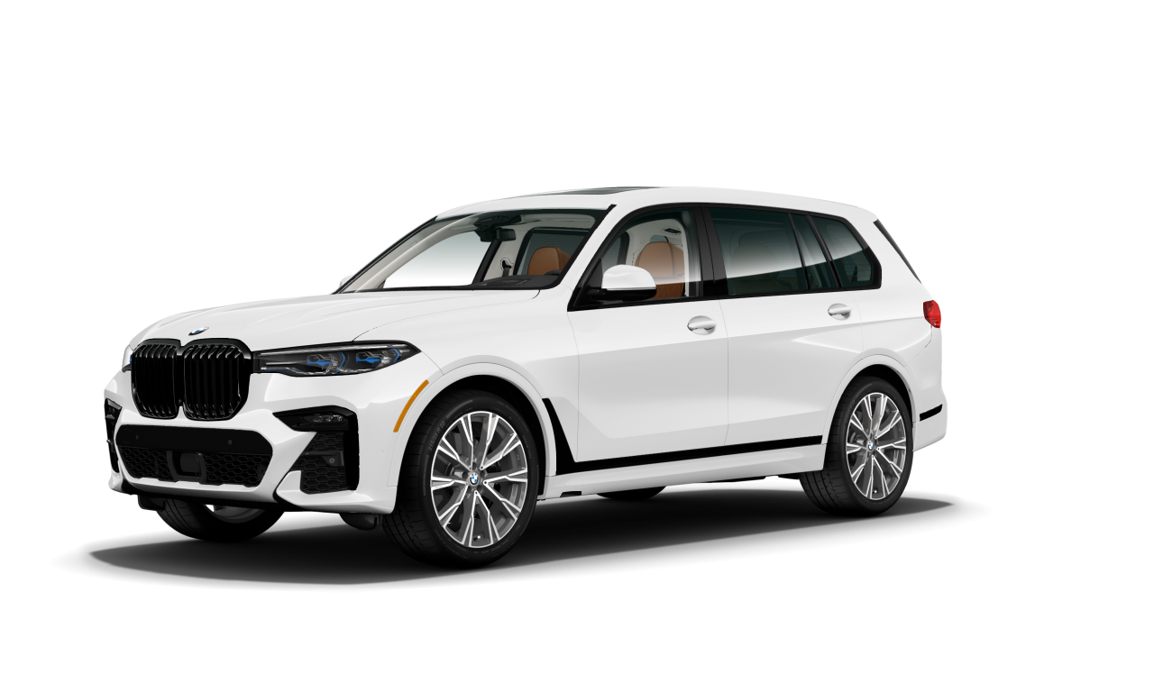 Exterior of BMW X7 M50i (G07), VIN 5UXCX6C07M9F81362