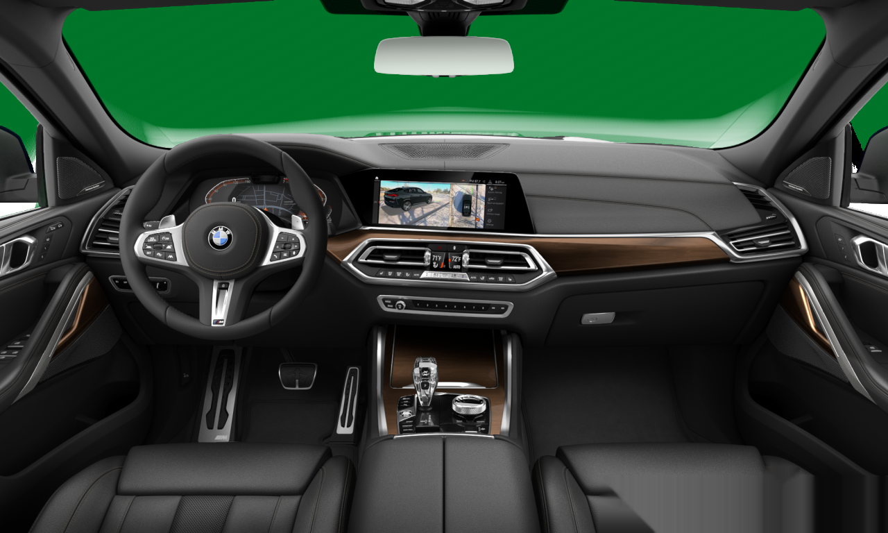Interior of BMW X6 xDrive40i (G06), VIN 5UXCY6C02M9D86329