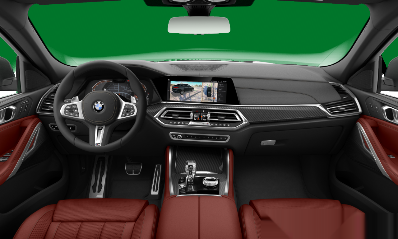 Interior of BMW X6 xDrive40i (G06), VIN 5UXCY6C03N9L29586