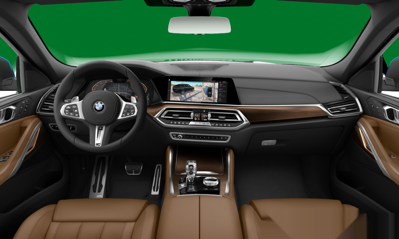 Interior of BMW X6 xDrive40i (G06), VIN 5UXCY6C03N9L64435