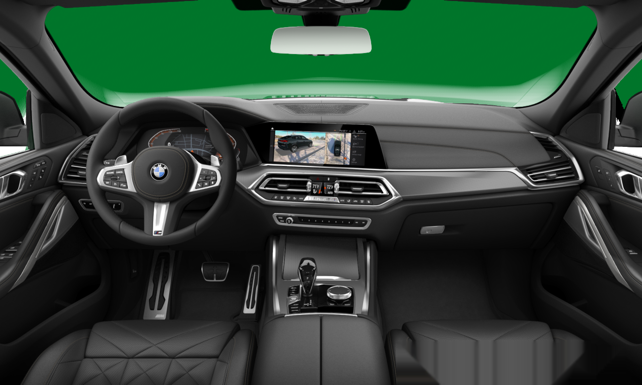 Interior of BMW X6 xDrive40i (G06), VIN 5UXCY6C08P9S07034