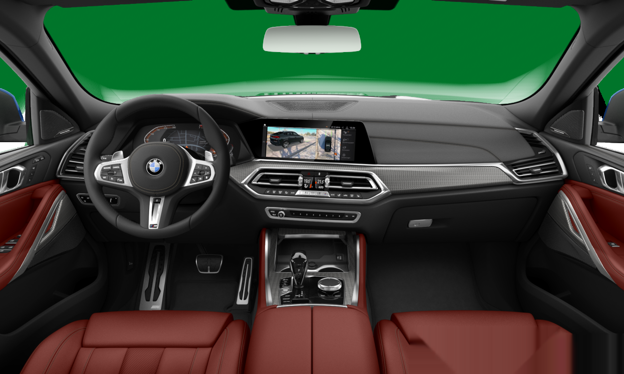 Interior of BMW X6 xDrive40i (G06), VIN 5UXCY6C09L9C79602