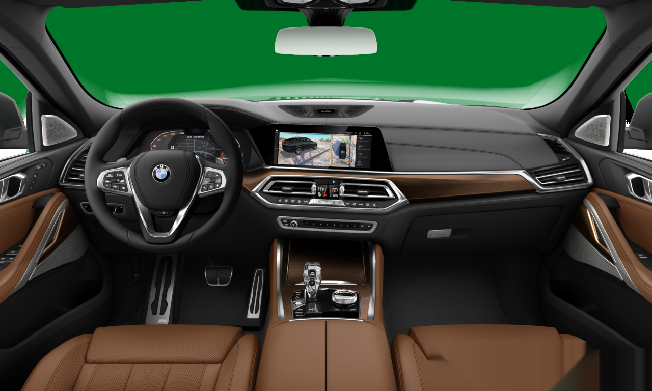 Interior of BMW X6 M50i (G06), VIN 5UXCY8C0XM9G68486