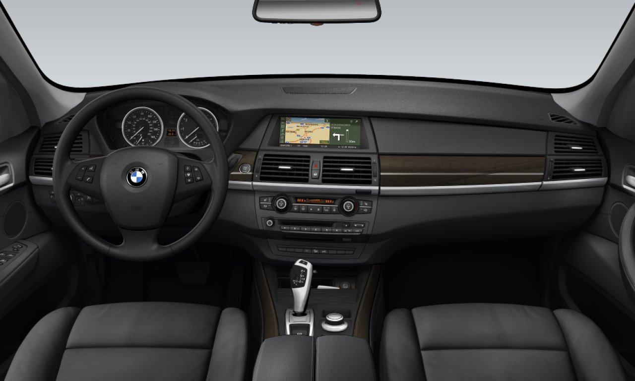 Interior of BMW X5 3.0si (E70), VIN 5UXFE43537L018591