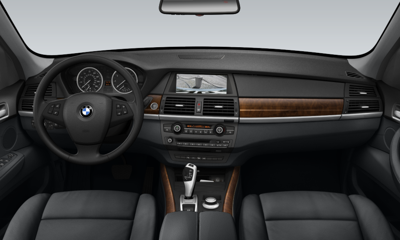 Interior of BMW X5 4.8i (E70), VIN 5UXFE83548L166175