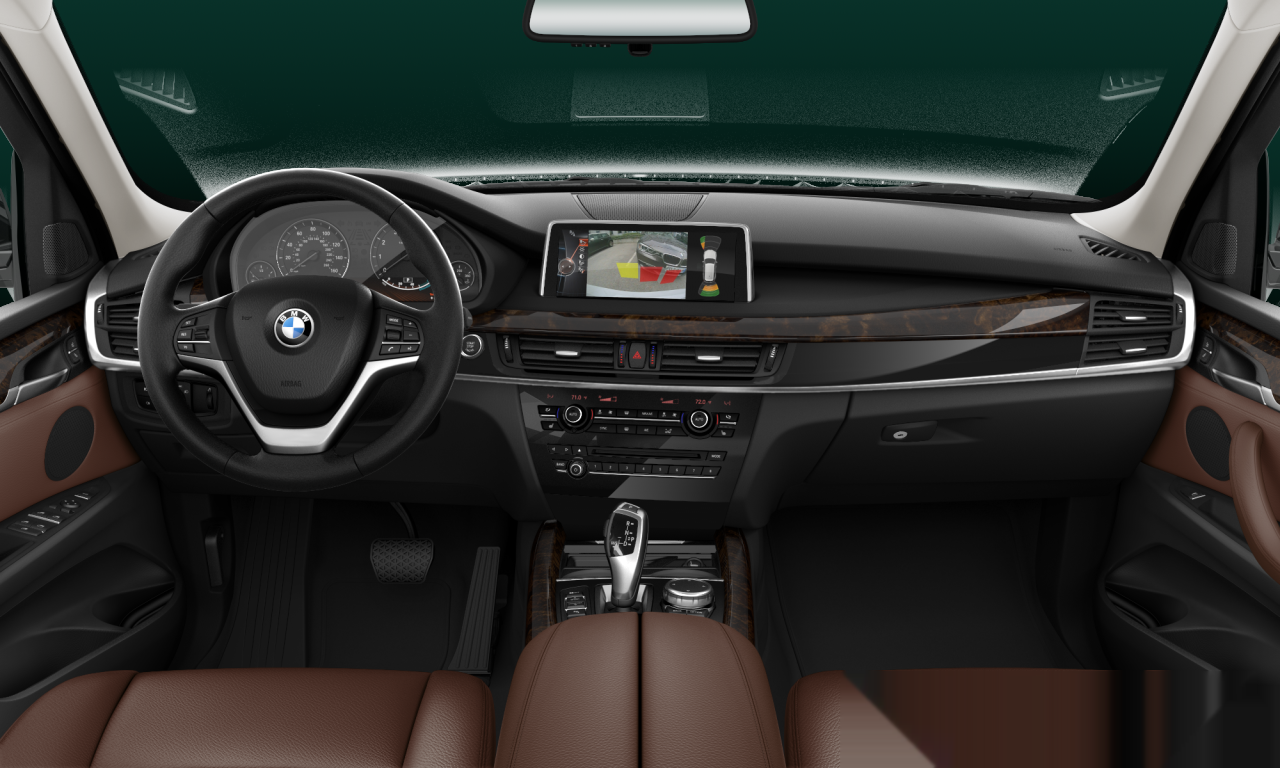 Interior of 2014 BMW X5 xDrive35i (F15), VIN 5UXKR0C55F0K63873