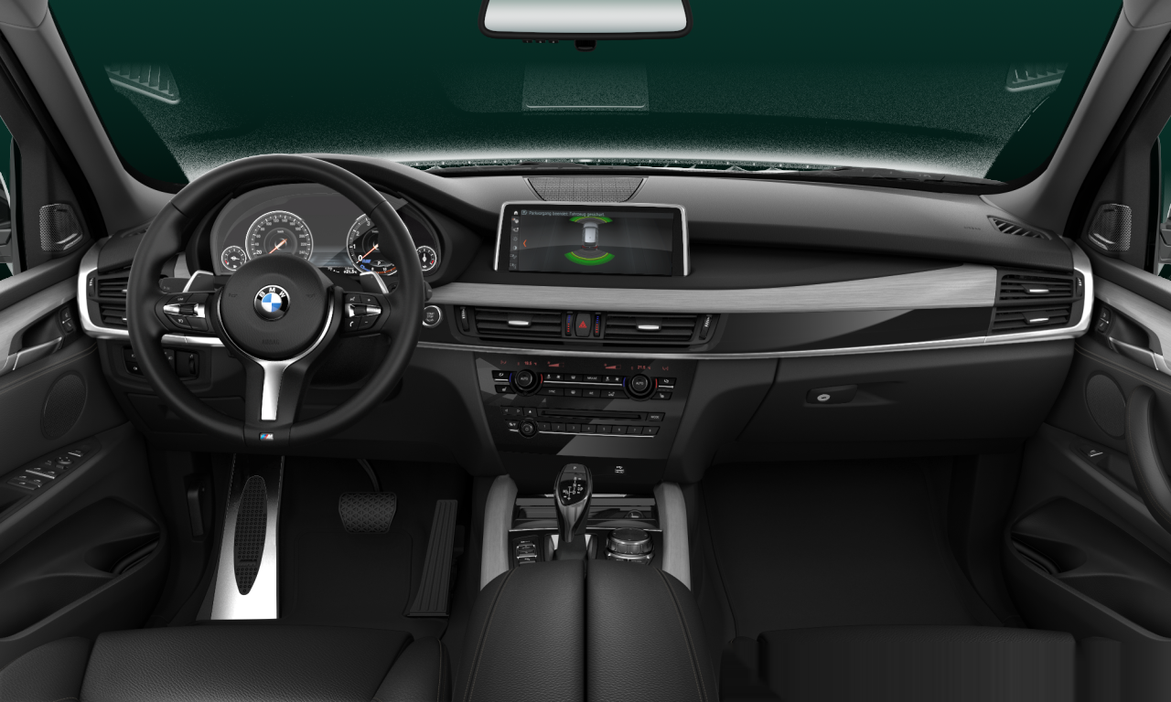 Interior of BMW X5 xDrive35i (F15), VIN 5UXKR0C55JL072798