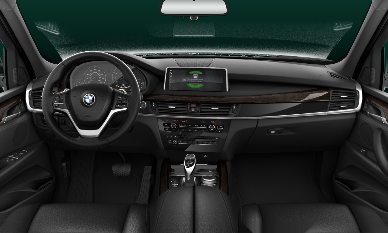 Interior of 2017 BMW X5 xDrive35i (F15), VIN 5UXKR0C59J0X89805