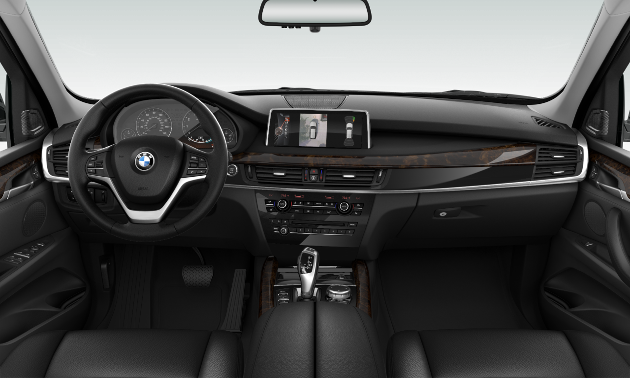 Interior of BMW X5 sDrive35i (F15), VIN 5UXKR2C52F0H35431