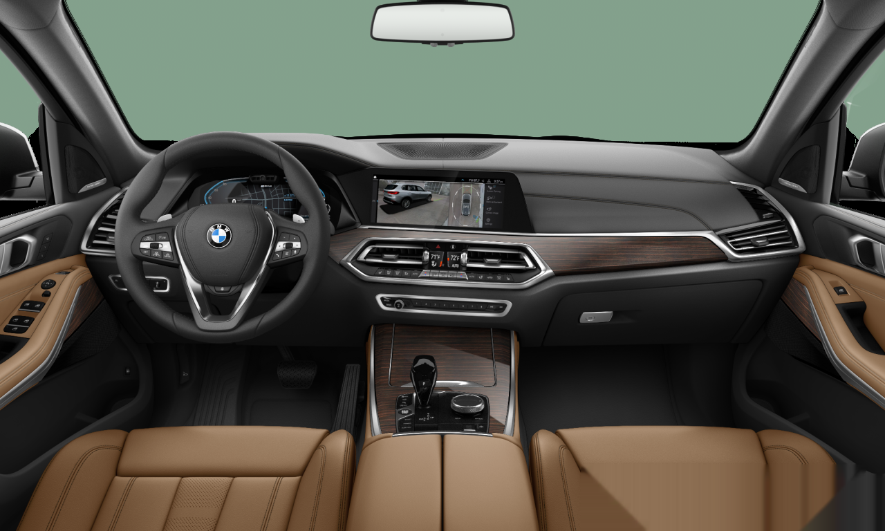 Interior of BMW X5 xDrive45e (G05), VIN 5UXTA6C00M9D34766