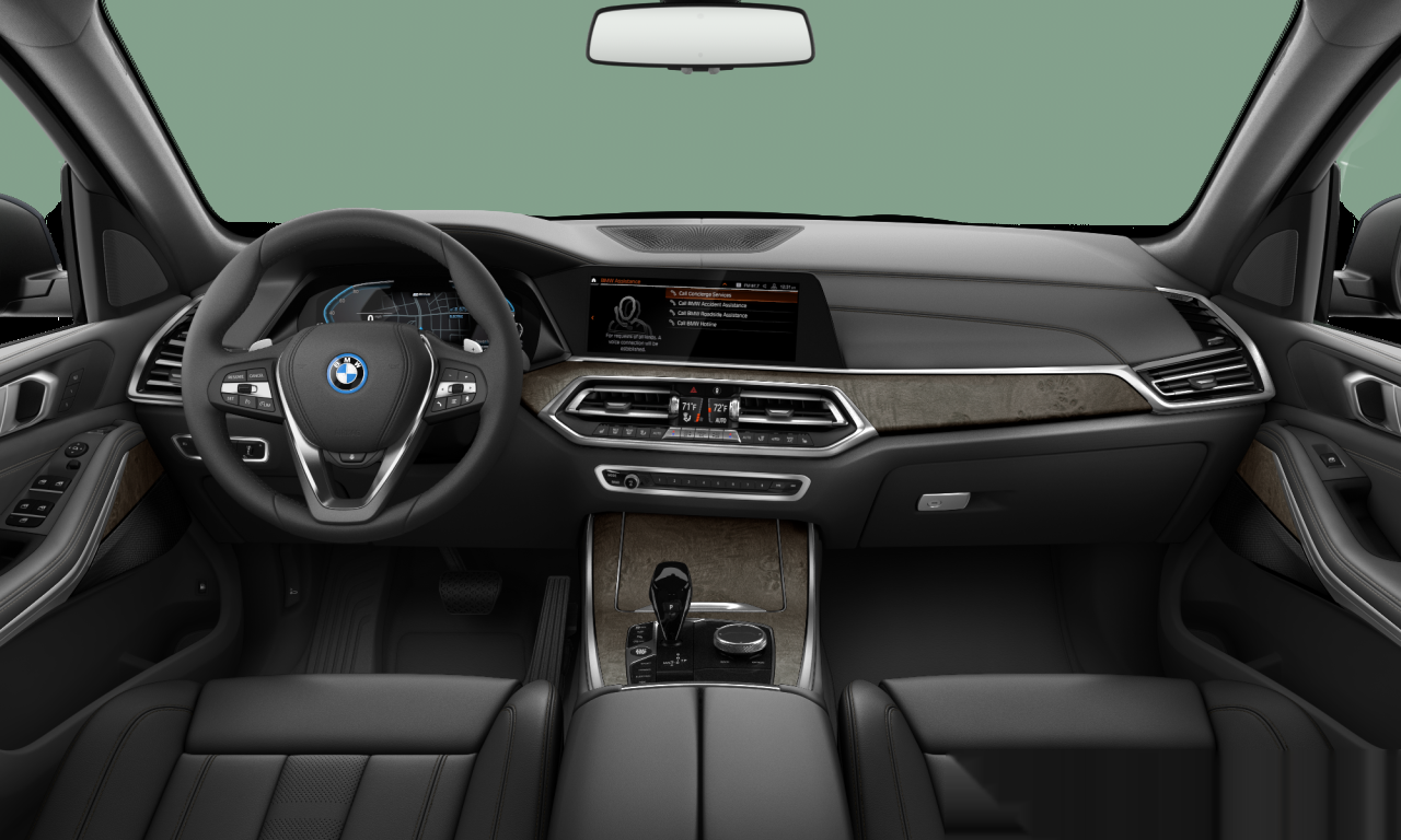 Interior of BMW X5 xDrive45e (G05), VIN 5UXTA6C00N9M67123