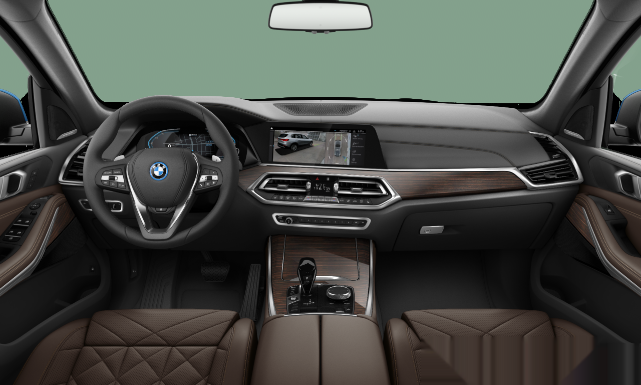 Interior of BMW X5 xDrive45e (G05), VIN 5UXTA6C00P9R37119