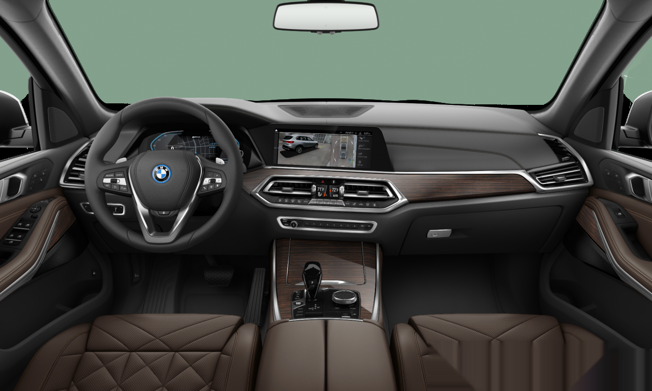 Interior of BMW X5 xDrive45e (G05), VIN 5UXTA6C00P9S01412