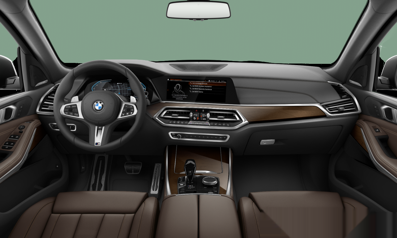 Interior of BMW X5 xDrive45e (G05), VIN 5UXTA6C01M9G05107