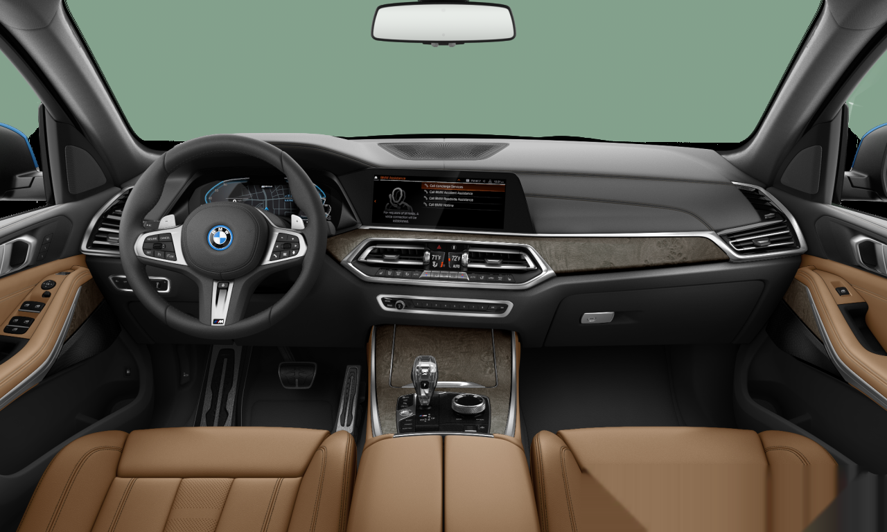 Interior of BMW X5 xDrive45e (G05), VIN 5UXTA6C01N9J65730