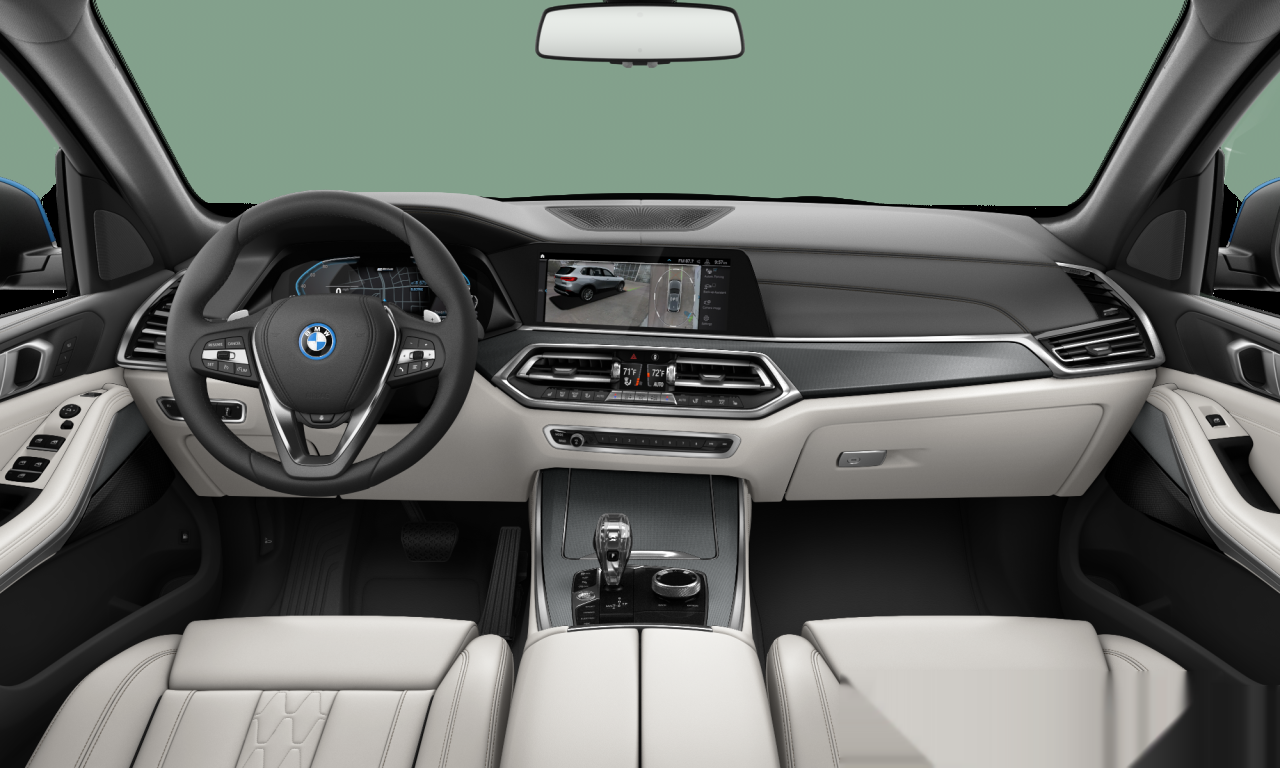 Interior of BMW X5 xDrive45e (G05), VIN 5UXTA6C01P9P64663