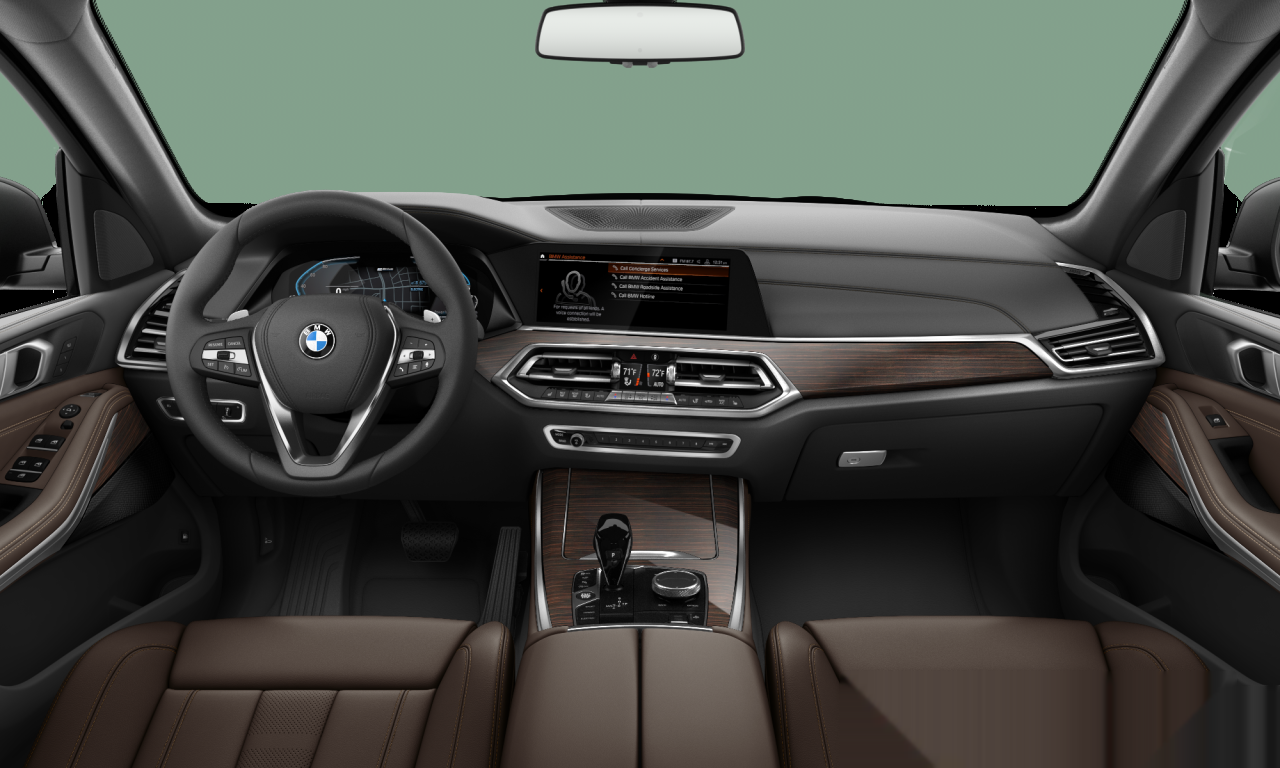 Interior of BMW X5 xDrive45e (G05), VIN 5UXTA6C02M9H50110