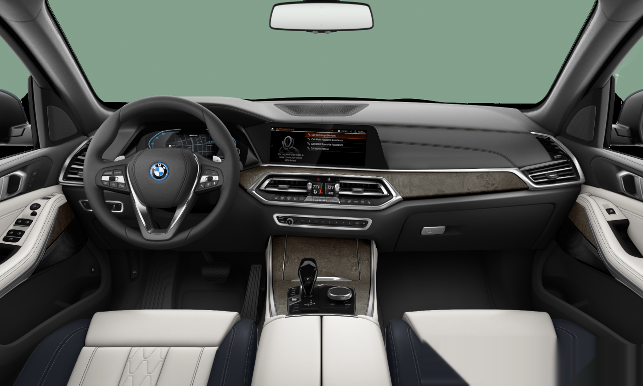 Interior of BMW X5 xDrive45e (G05), VIN 5UXTA6C02N9J35667