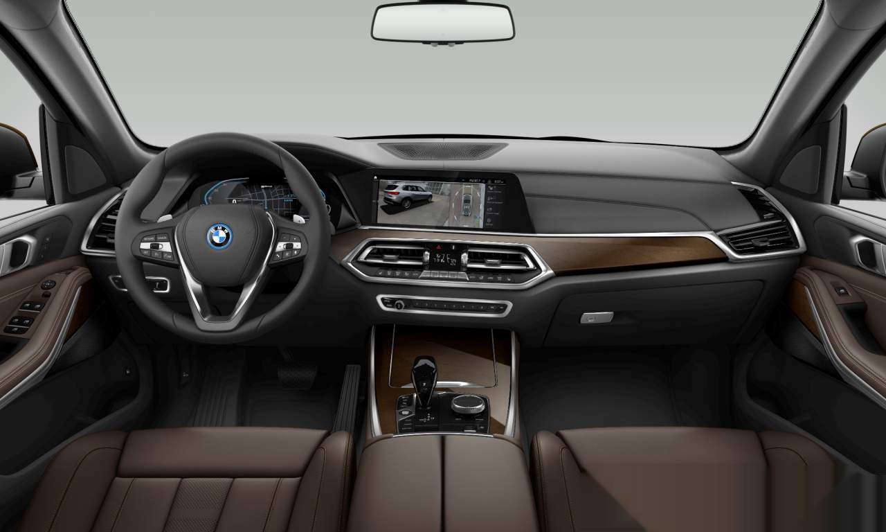 Interior of BMW X5 xDrive45e (Sports Activity Vehicle (5 Doors)), VIN 5UXTA6C02N9M51943