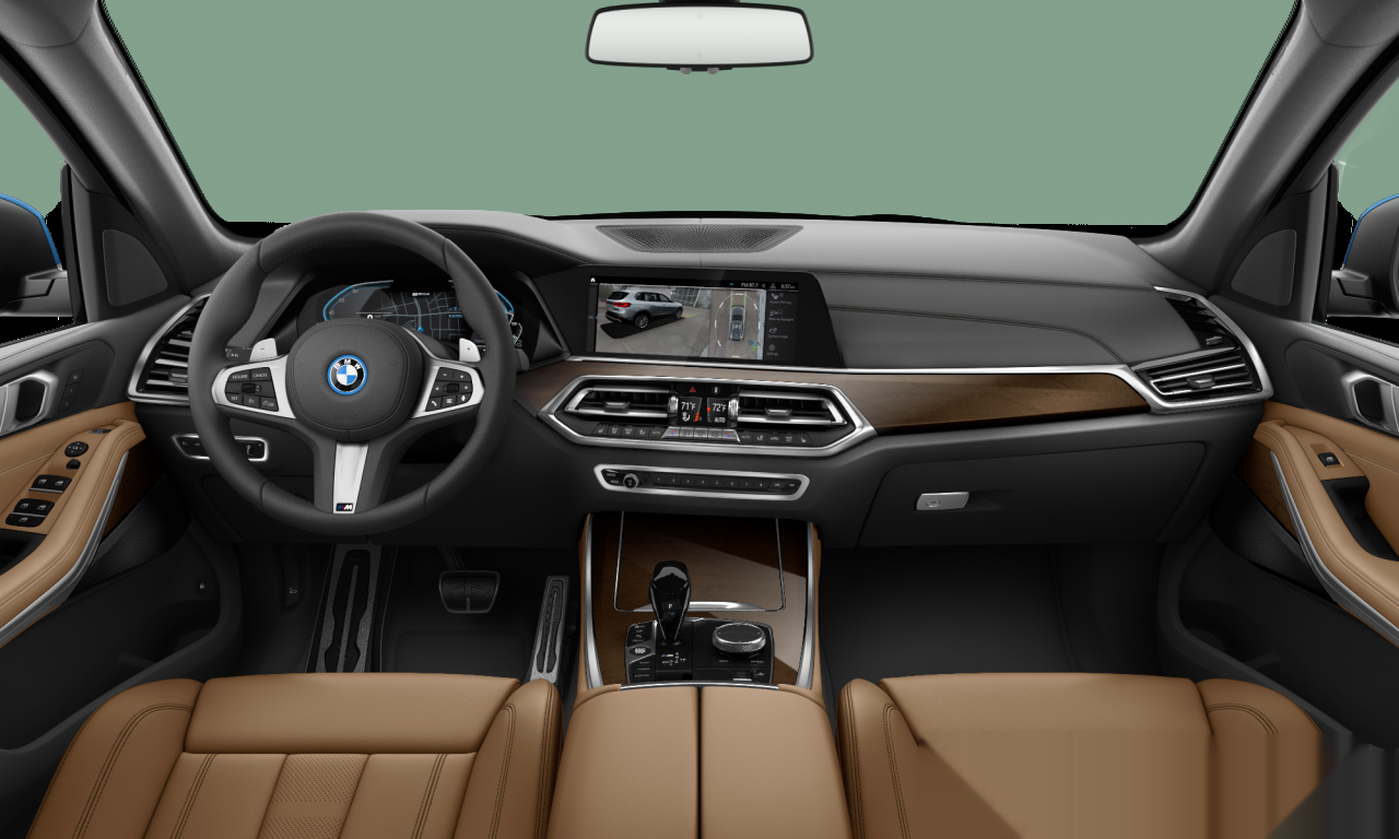 Interior of BMW X5 xDrive45e (G05), VIN 5UXTA6C02N9M87700