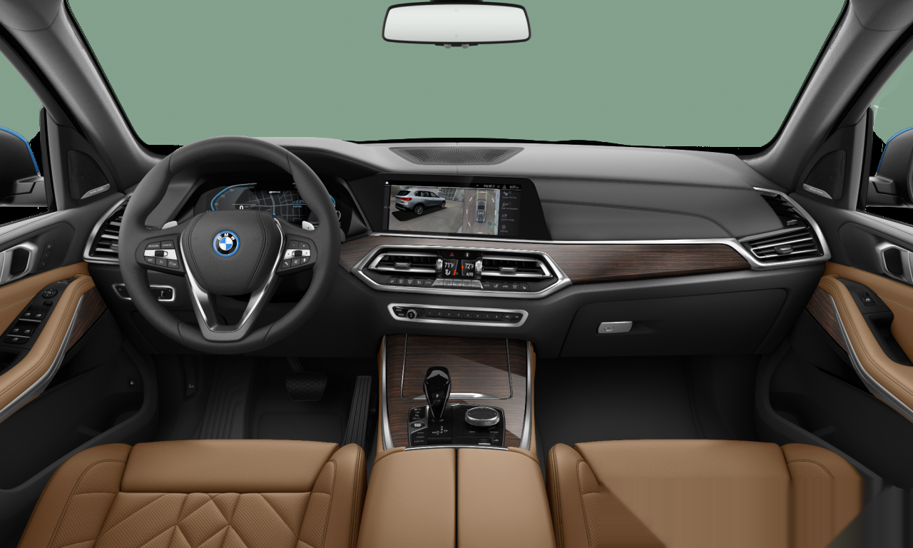 Interior of BMW X5 xDrive45e (G05), VIN 5UXTA6C02P9P43000