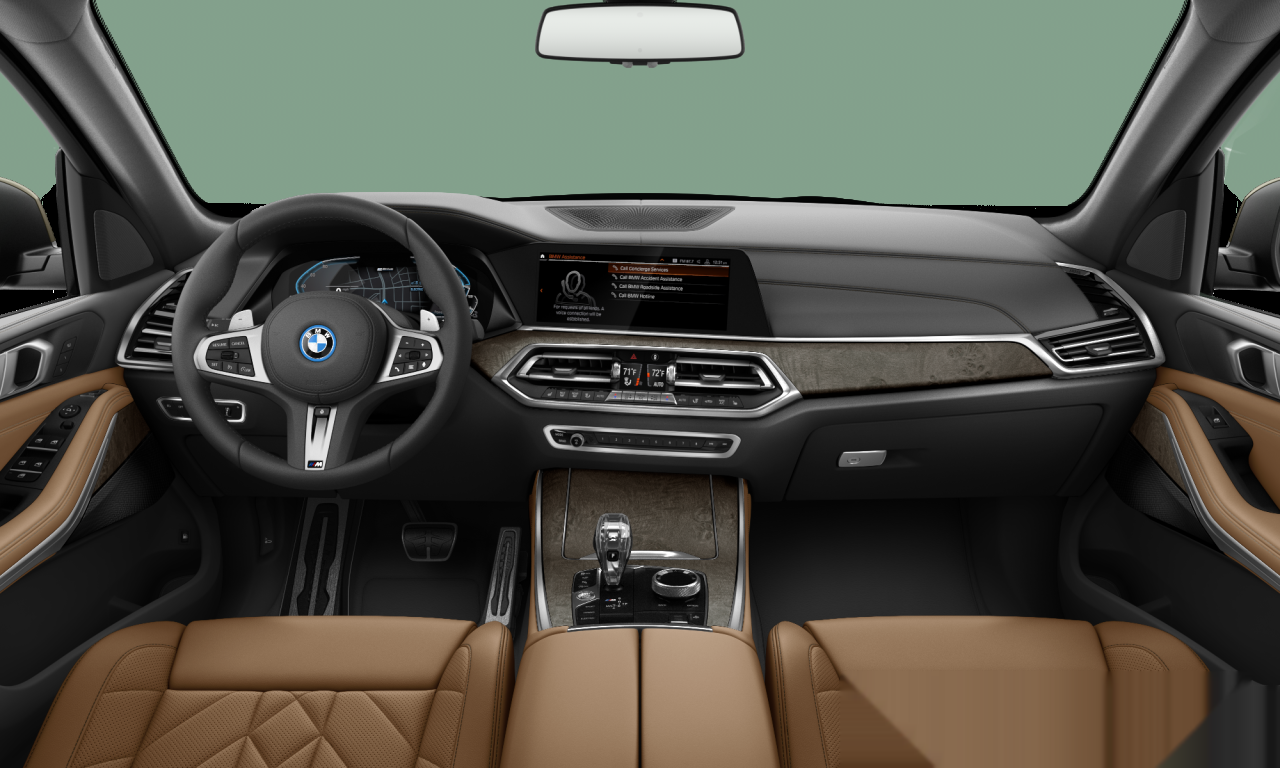 Interior of BMW X5 xDrive45e (G05), VIN 5UXTA6C02P9R89108