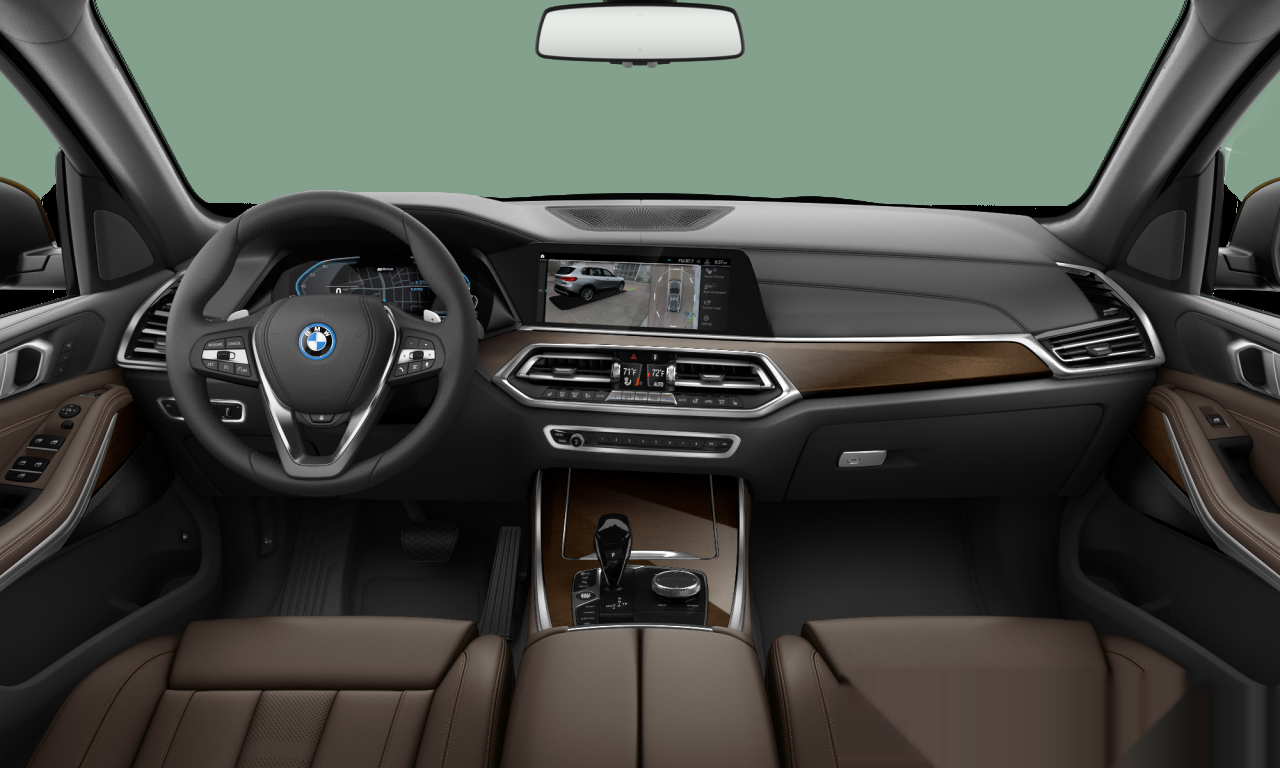 Interior of BMW X5 xDrive45e (G05), VIN 5UXTA6C03M9H62962