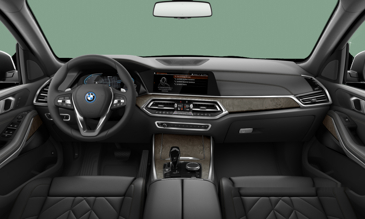 Interior of BMW X5 xDrive45e (G05), VIN 5UXTA6C03P9N45851