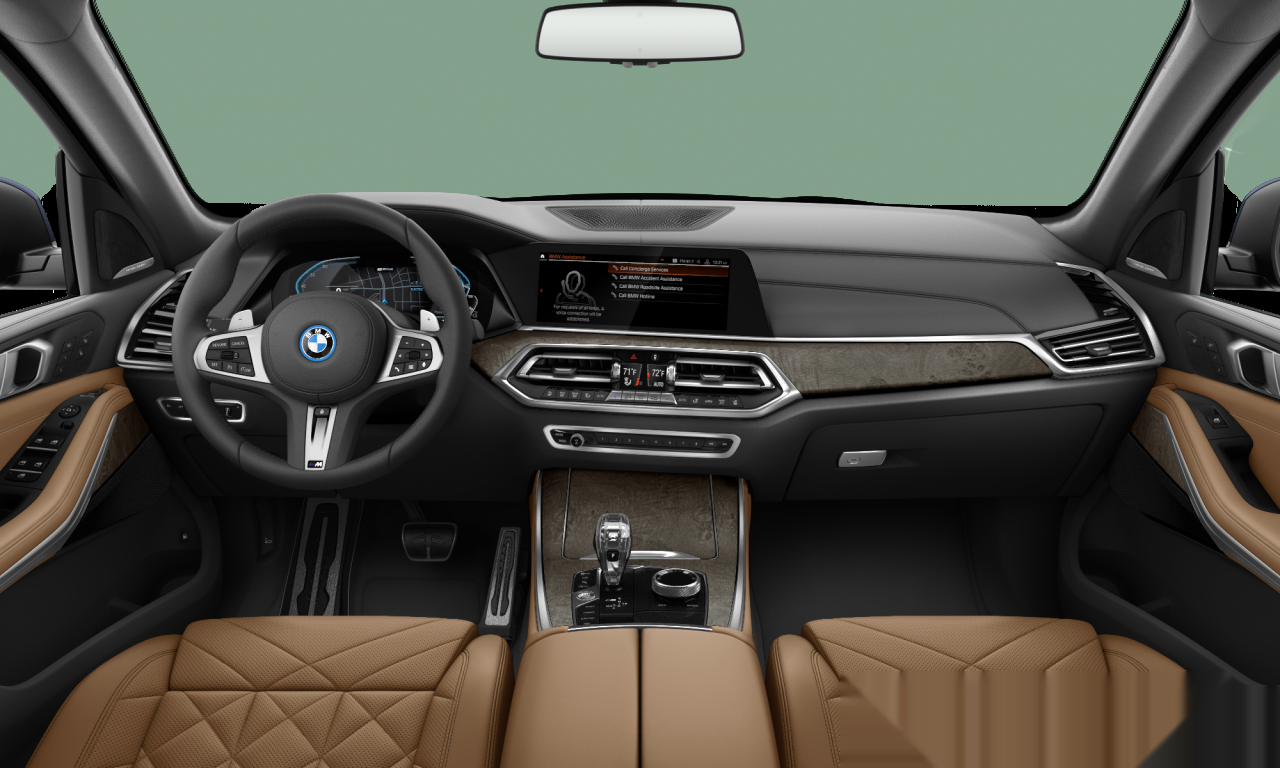Interior of BMW X5 xDrive45e (G05), VIN 5UXTA6C03P9P01872