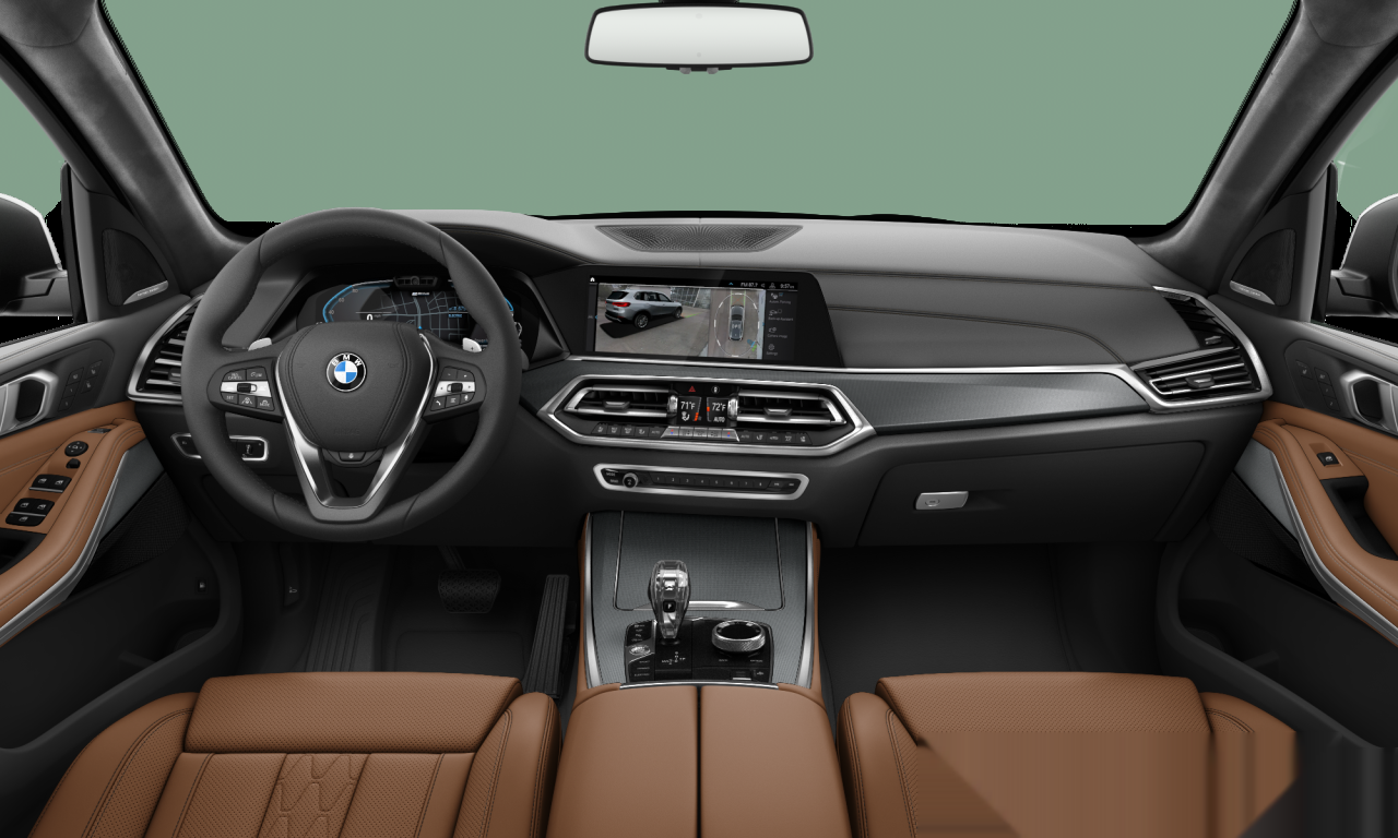 Interior of BMW X5 xDrive45e (G05), VIN 5UXTA6C04M9E81043