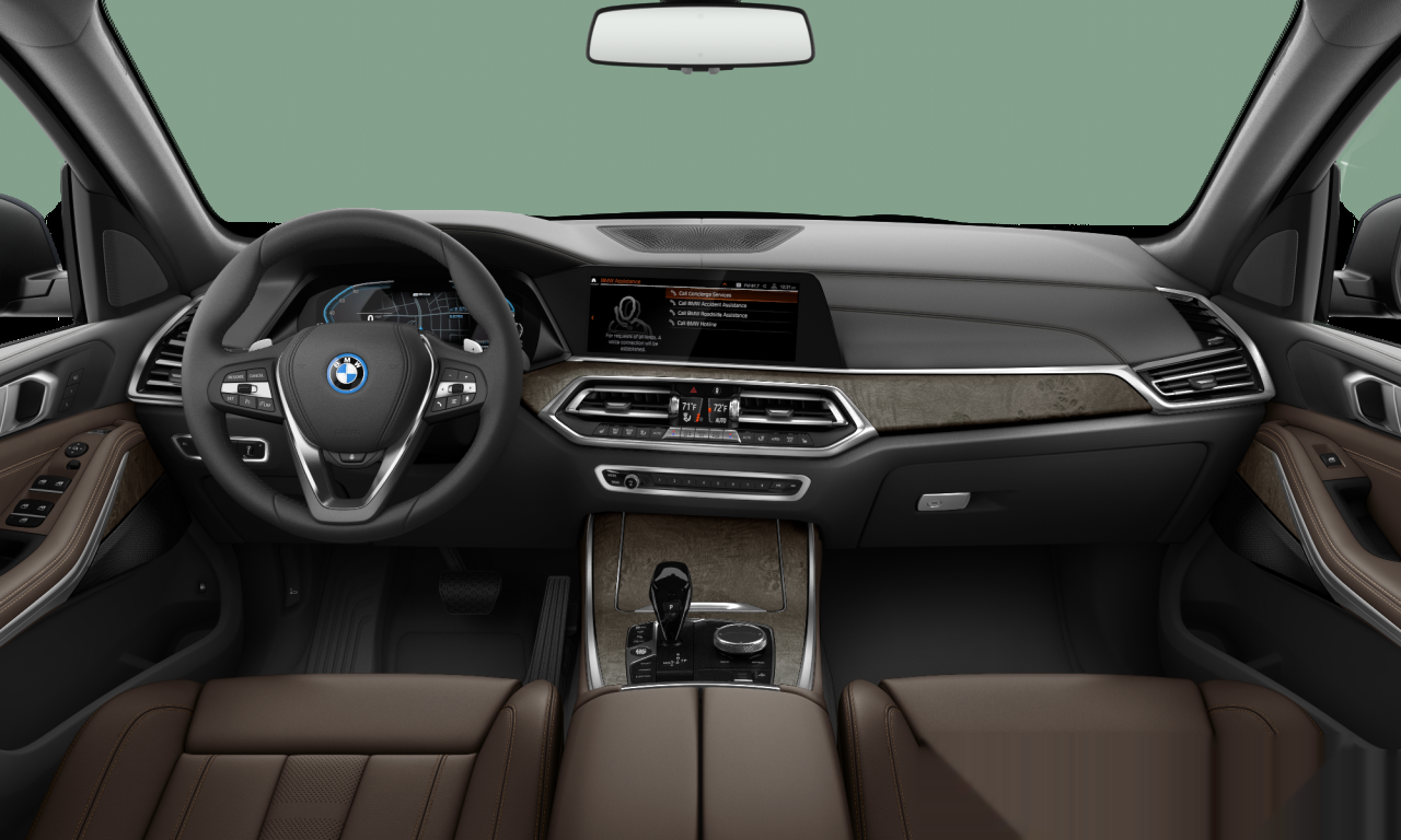 Interior of BMW X5 xDrive45e (G05), VIN 5UXTA6C04N9J27652