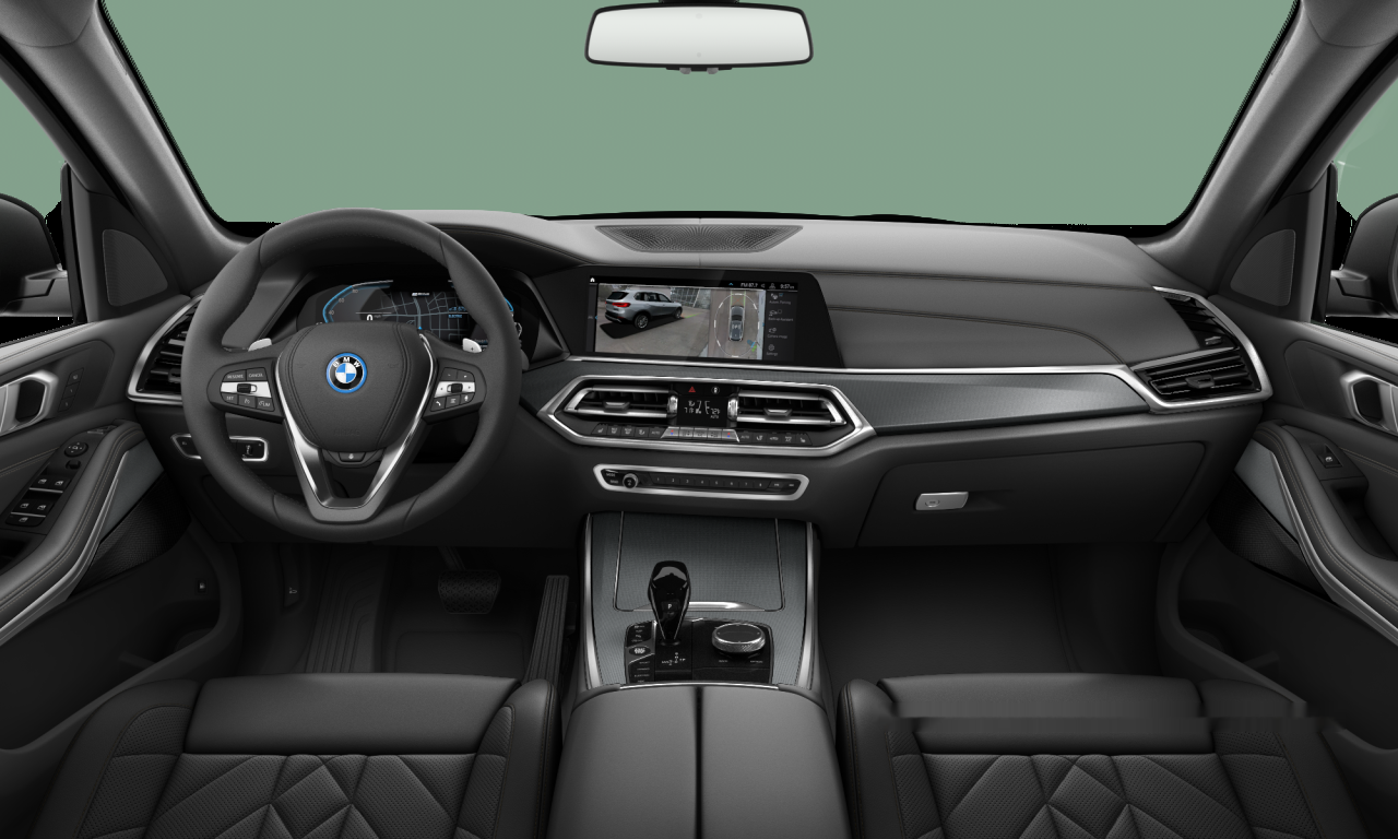 Interior of BMW X5 xDrive45e (G05), VIN 5UXTA6C04P9P43516