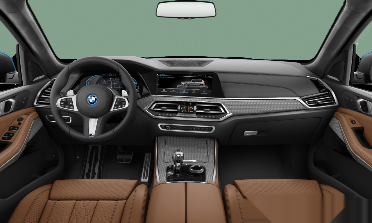 Interior of BMW X5 xDrive45e (G05), VIN 5UXTA6C05P9N48363