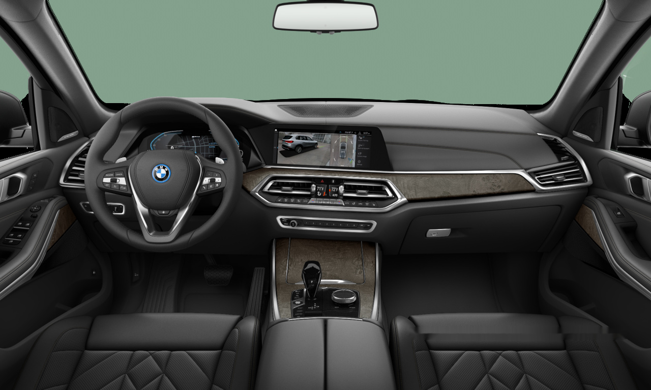 Interior of BMW X5 xDrive45e (G05), VIN 5UXTA6C05P9N56057