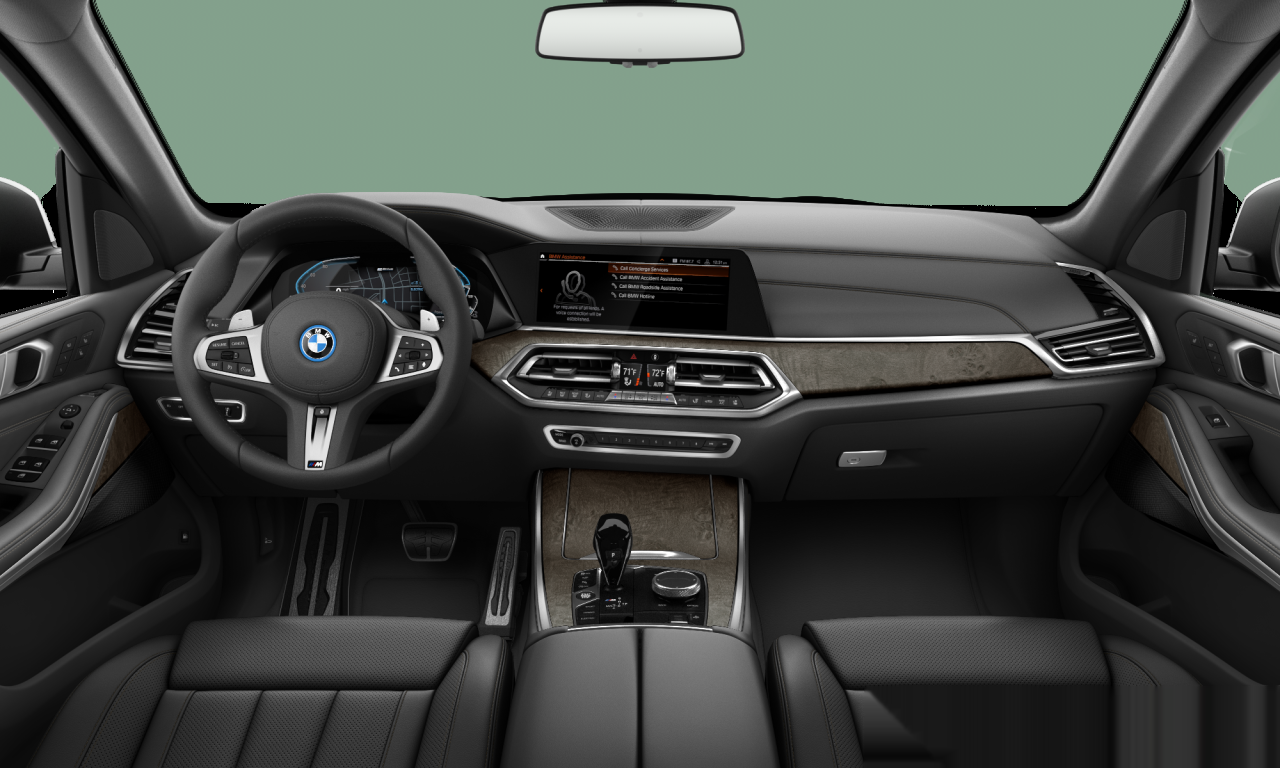 Interior of BMW X5 xDrive45e (G05), VIN 5UXTA6C06N9L99314