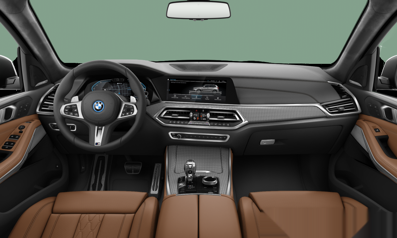 Interior of BMW X5 xDrive45e (G05), VIN 5UXTA6C06P9P33487