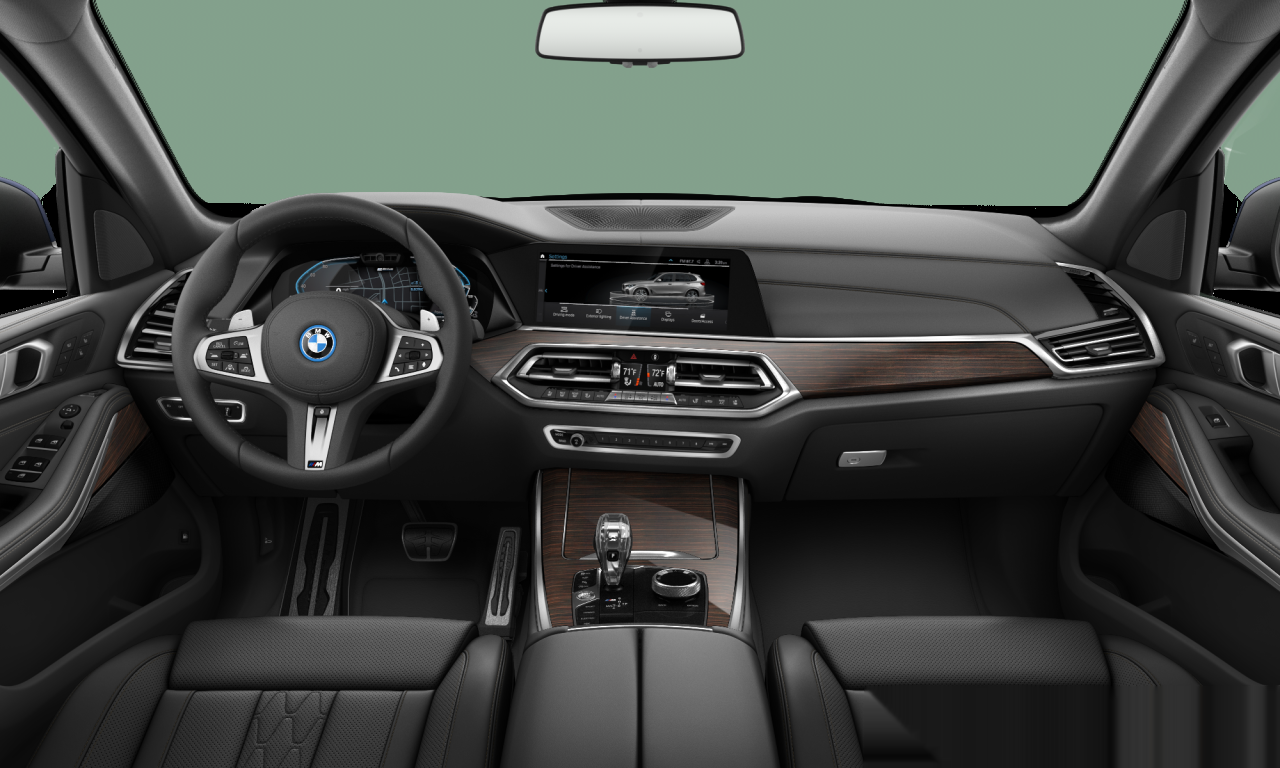 Interior of 2022 BMW X5 xDrive45e (G05), VIN 5UXTA6C06P9P79899