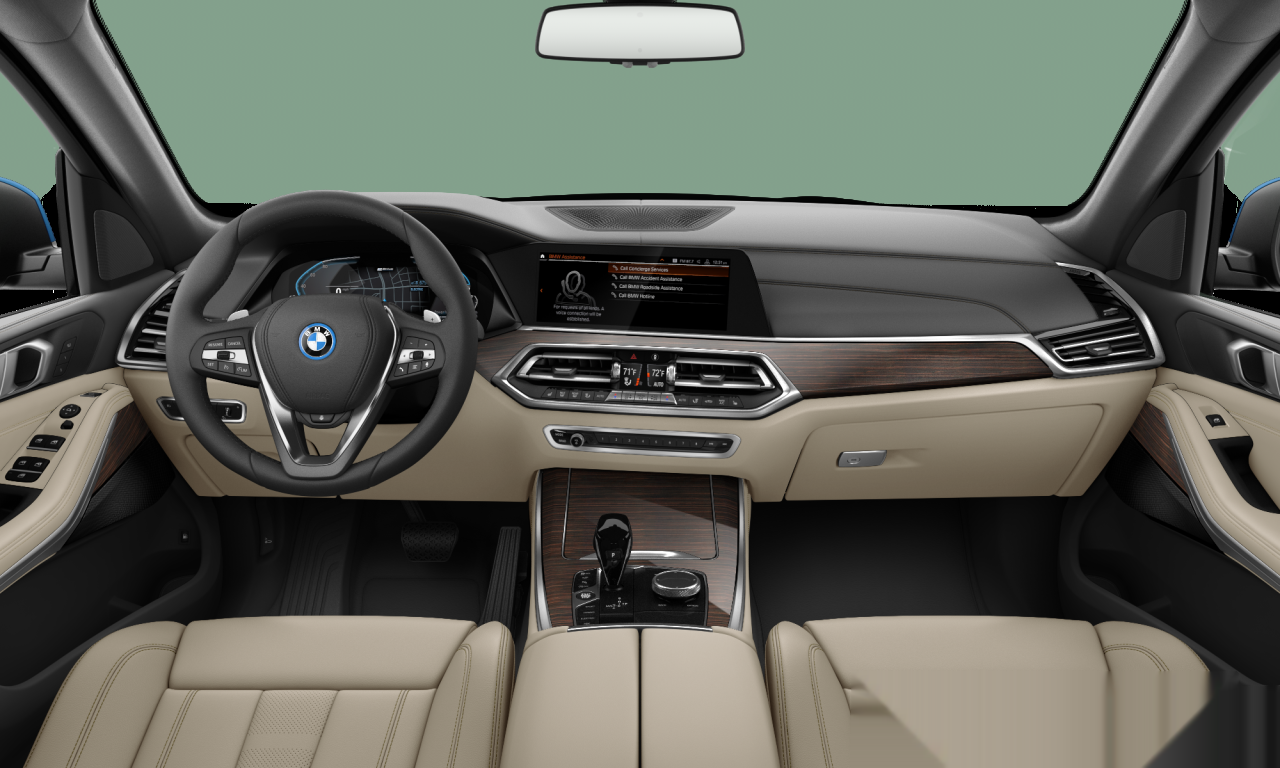 Interior of BMW X5 xDrive45e (G05), VIN 5UXTA6C07M9H95138