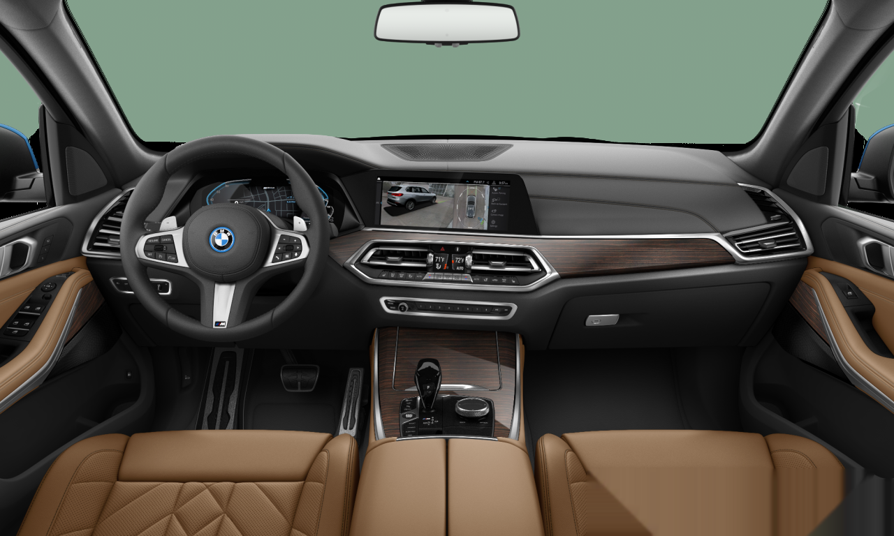 Interior of BMW X5 xDrive45e (G05), VIN 5UXTA6C07P9P10185
