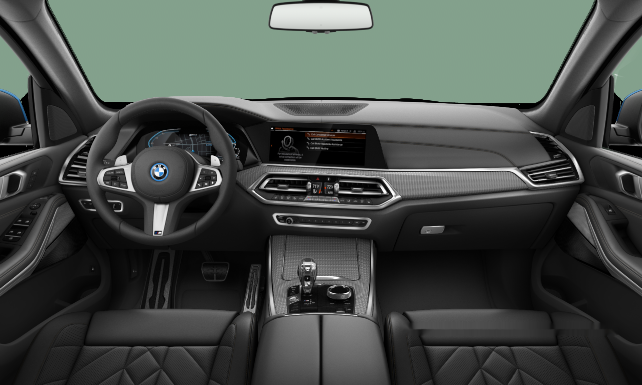 Interior of BMW X5 xDrive45e (G05), VIN 5UXTA6C07P9P41131