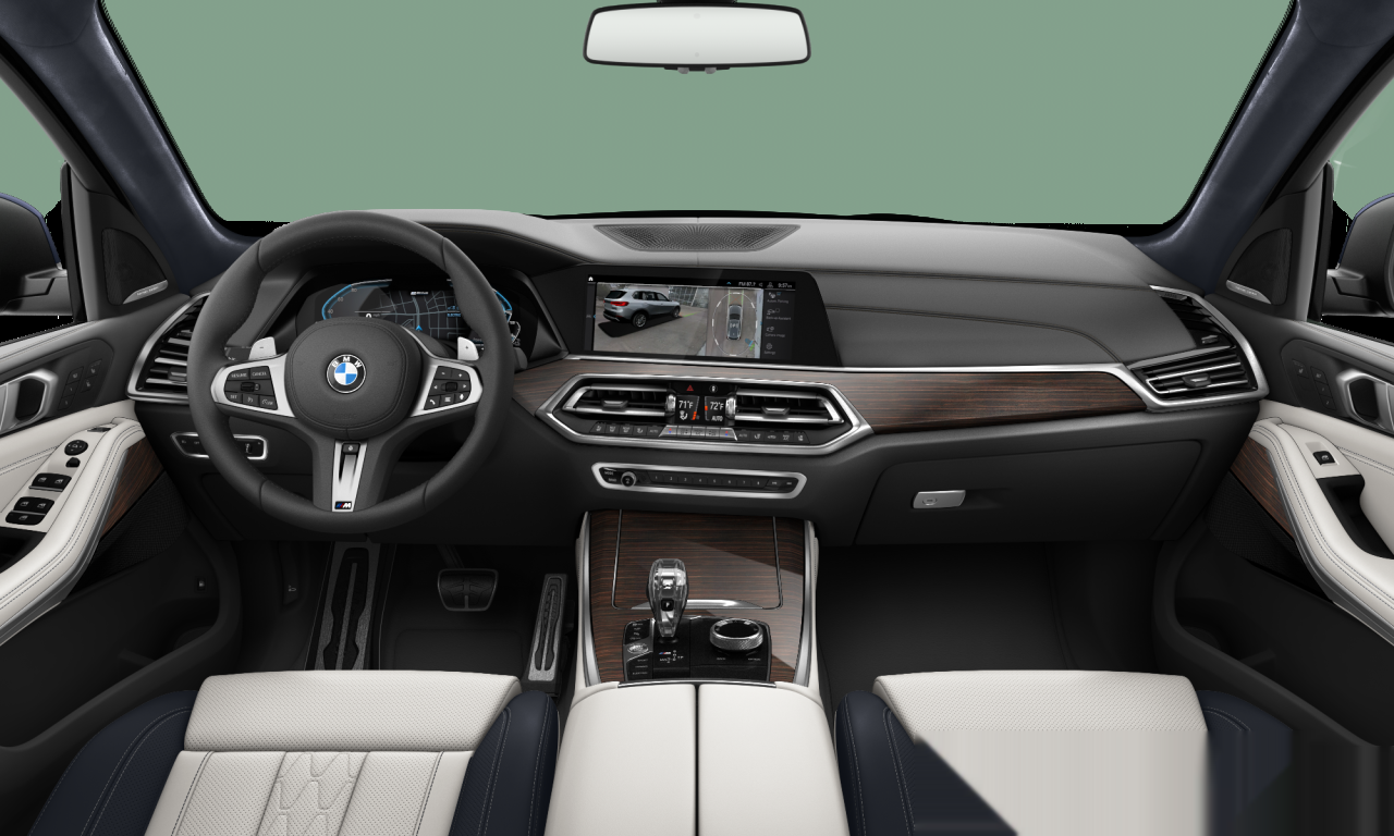 Interior of BMW X5 xDrive45e (G05), VIN 5UXTA6C08M9G37925