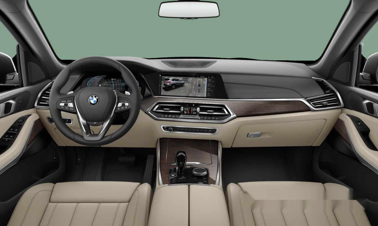 Interior of BMW X5 xDrive45e (G05), VIN 5UXTA6C08M9H61970