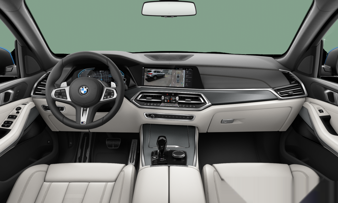Interior of BMW X5 xDrive45e (G05), VIN 5UXTA6C09M9D38072